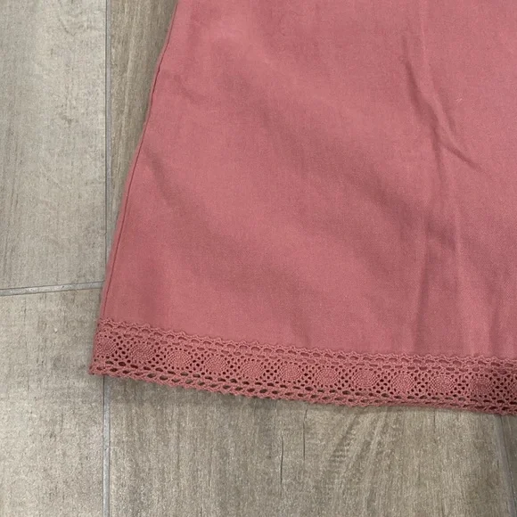 NWT Tuckernuck Blush Silk Delfina Shirt Dress - Picture 3 of 6